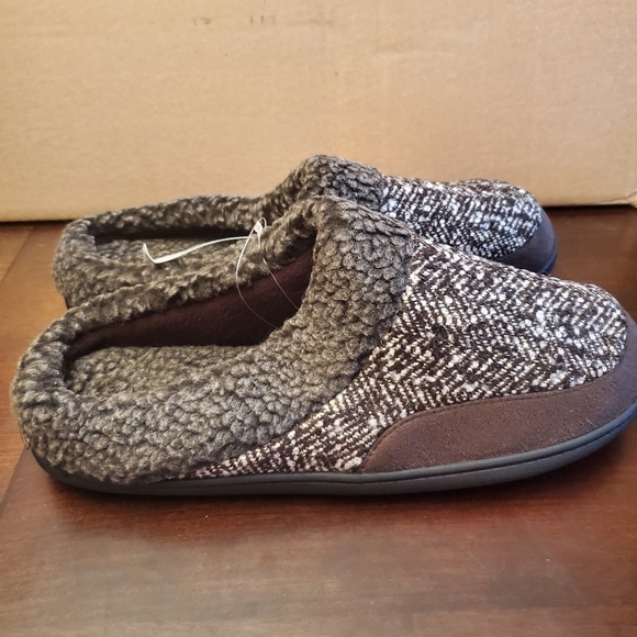 Homeideas men's woolen anti-slip slippers - Picture 5 of 9